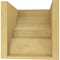 Ekena Millwork 9"W x 9"D x 9"H Wide Ridgewood Rough Cedar Woodgrain TimberThane Corbel, Primed Tan CORUR09X09X09RIDRCPR - alternate 4